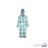 حوله تن پوش پالتویی ابراهیمی یزد مدل چهارخانه نوین کد 14