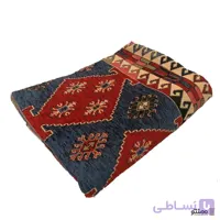روفرشی مخمل یزد مدل دیپلمات رنگ آبی و قرمز