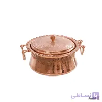 دیگچه مسی طرح فانتزی قلم