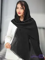 شال برشکا کارشده | مشکی تک سری 90 عددی هر طرح 10 عدد