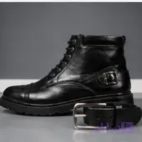 ست نیم بوت لیون و کمربند نیک مناسب هدیه