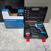 دریل شارژی 118 ولت گیربکسی چکشی طرح ماکیتا مدل 257/17