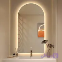 آینه بک لایت لمسی 70×50 برند Baaland با یکسال ضمانت و ارسال به محل