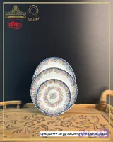 سرویس غذاخوری ۲۵پارچه 6 نفره دینو قالب گرد پیچ کد 6۴۴