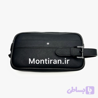 کیف دستی شوزبگ دوزیپ چرم طبیعی لیزری قفل دار مونت بلان