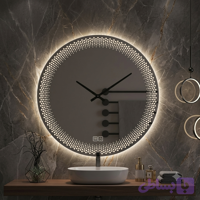 آینه بک لایت گرد کد (۱۰۹)