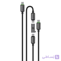 کابل تایپ سی100Wپاورولوژی دو تکه مدل ARGOS 3M