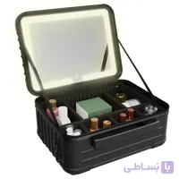 کیف لوازم آرایش پرودو رینگ لایت دار مدل MAKEUP BAG WITH DETACHABLE