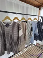 تیشرت راه راه زنانه