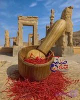 هاون چوبی زعفران کوب