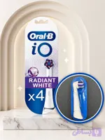 ‎سری مسواک برقی Oral-B iO (مدل Radiant White) بسته ١عددي