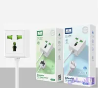 تبدیل برق جهانی با کابل دو متری 2500 وات ارلدام ES-SC15