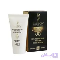 کرم ضد آفتاب بی رنگ لانسون spf 50 مدل مولتی اکشن محافظ uvb; uva