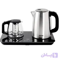 چای ساز دو قلو استیل جیپاس مدل GTM38045