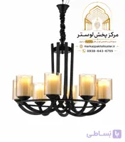 لوستر مدرن پذیرایی و اتاق خواب عصایی لهستانی رنگبندی و سایزبندی متنوع