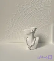 گردنبند مروارید پلاک دار