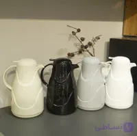 فلاسک 1لیتری شیشه صورتی برند یونیک