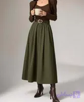 دامن مخمل کبریتی زنانه مدل دلبر (ضمانت اصالت)