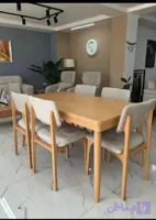 میزو صندلی پرومکس۶نفره چوب روس
