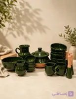 سرویس دیزی خوری سفالی ۴ نفره