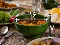 کاسه آبگوشت خوری سفالی