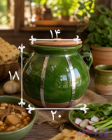 دیزی سفالی آبگوشت خوری شش نفره