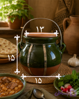 دیزی سفالی آبگوشت خوری چهار نفره