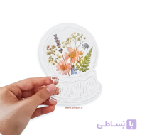 استیکر و نشانک شفاف گوی 1