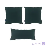 کاور کوسن جنس پارچه مخمل درجه یک سایز ۴۰در ۴۰ مجموعه سه عددی