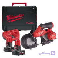 اره نواری براش لس شارژی میلواکی مدل M12FBS64-402C