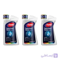 آب رادیاتور کاسپین مدل دیونیزه حجم 1 لیتر بسته 3 عددی