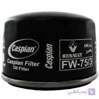 فیلتر روغن خودروی کاسپین مدل FW-75/3 مناسب برای رنو L90