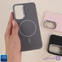 قاب گوشی چرمی ژله ای Leather طرح مگ سیف کلاسیک مدل شیائومی Poco X7/ Note 14Pro-5G
