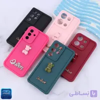 قاب گوشی سولید طرح سگ برجسته محافظ لنزدار مدل سامسونگ Galaxy S25Ultra