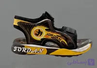 صندل جردن زردرنگ سایز31تا34 ، پسرانه
