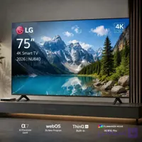 تلویزیون ال جی مدل 75NU840B6 سایز ۷۵ اینچ Ultra HD 4K - لوازم خانگی بانه اصلی - قیمت روز و پرداخت درب منزل