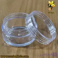 ظرف 10 گرمی شفاف گرد ژل رویال و کرم