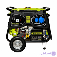 موتور برق پوتر POTERE PT15000VES | ژنراتور بنزینی 8.5 کیلووات استارتی ریموت دار