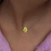 گردنبند همسا اپال