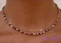 گردنبند دست ساز مهره