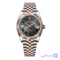 رولکس Datejust 36 Wimbledon خاکستری سبز رزگلد | رفرنس M126231-0029
