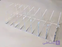 استند آرایشی مینیمال مدل رژ گونه مناسب برای رژ گونه پنکک و غیره متریال پلکسی گلس درجه یک