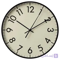 ساعت دیواری ایکیا مدل TALLSPARV رنگ مشکی و سبز