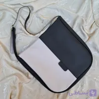 کیف دوشی دو رنگ ، توت بگ ، چرم صنعتی مدل لاله ، برند لیلی پوش