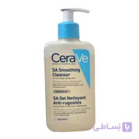 ژل شست‌وشوی صورت سراوی مدل SA Smoothing – Anti-rugosites مناسب برای انواع پوست