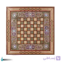 شطرنج خاتم با تذهیب فاخر ستونی 50در 50