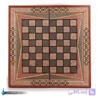 تخته نرد تمام خاتم ستونی اعلا 50*50
