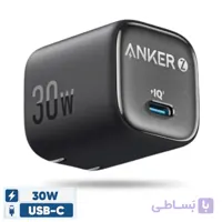 شارژر دیواری 30 وات انکر مدل A2698 دو پین تضمین نسخه اورجینال