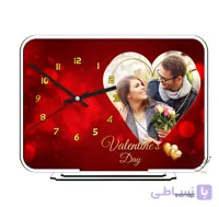 ساعت رومیزی طرح ولنتاین S107T002