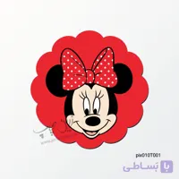 پیکسل MDF طرح میکی موس Pix010T001